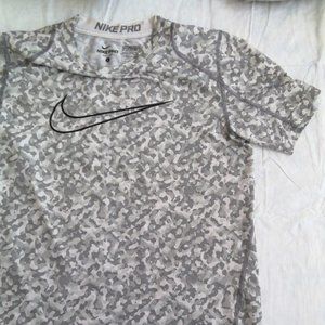 Nike pro fitted shirt